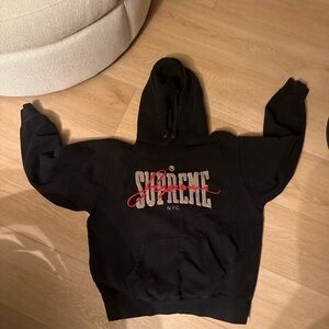 Supreme Hoodie – Black – Size Large